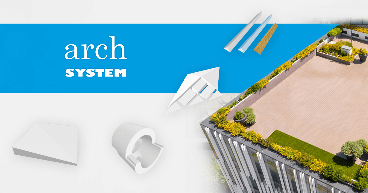 Kształtki do Wypełnienia Blach Trapezowych ArchSystem